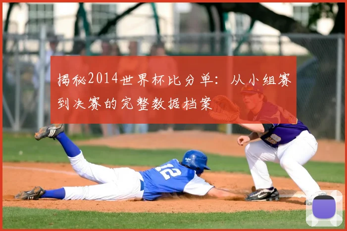 揭秘2014世界杯比分单:从小组赛到决赛的完整数据档案